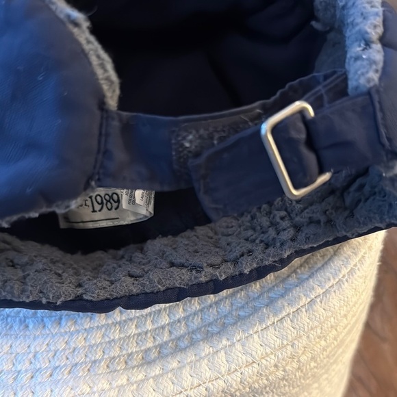 Navy and Gray Winter Hat - Picture 6 of 6